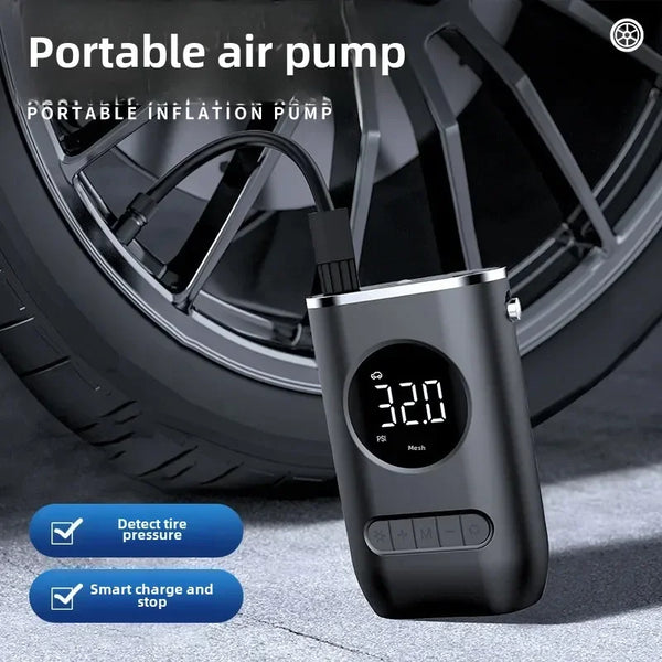 Bomba de Aire Portátil Automática